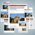 Consolidação de ruína de igreja do século 18 ganha destaque na imprensa do Rio